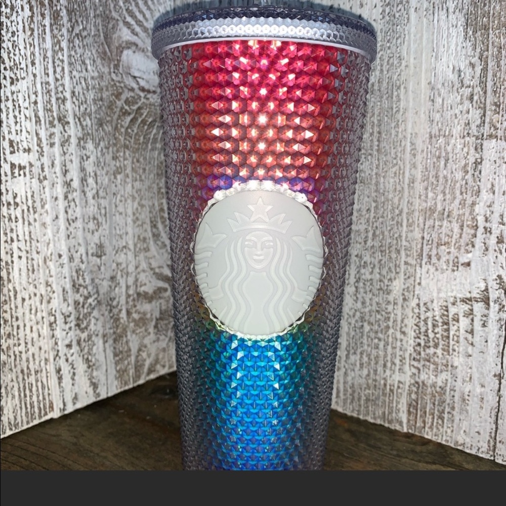 Starbucks Rainbow Studded Tumbler